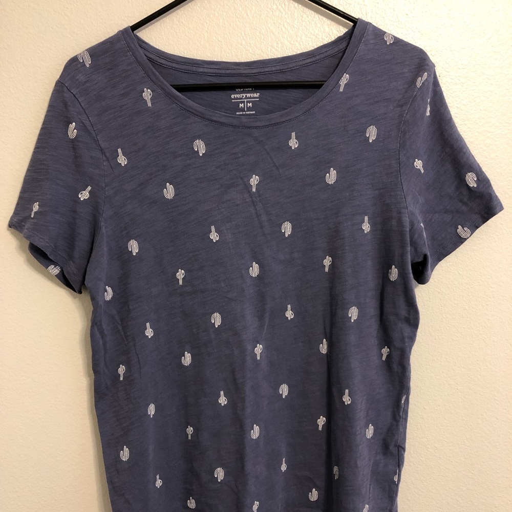 Old Navy Cactus Pattern T-Shirt